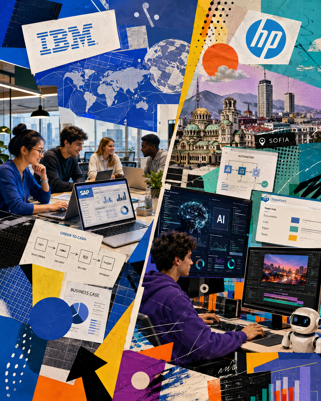 Стажировки в IBM и HP