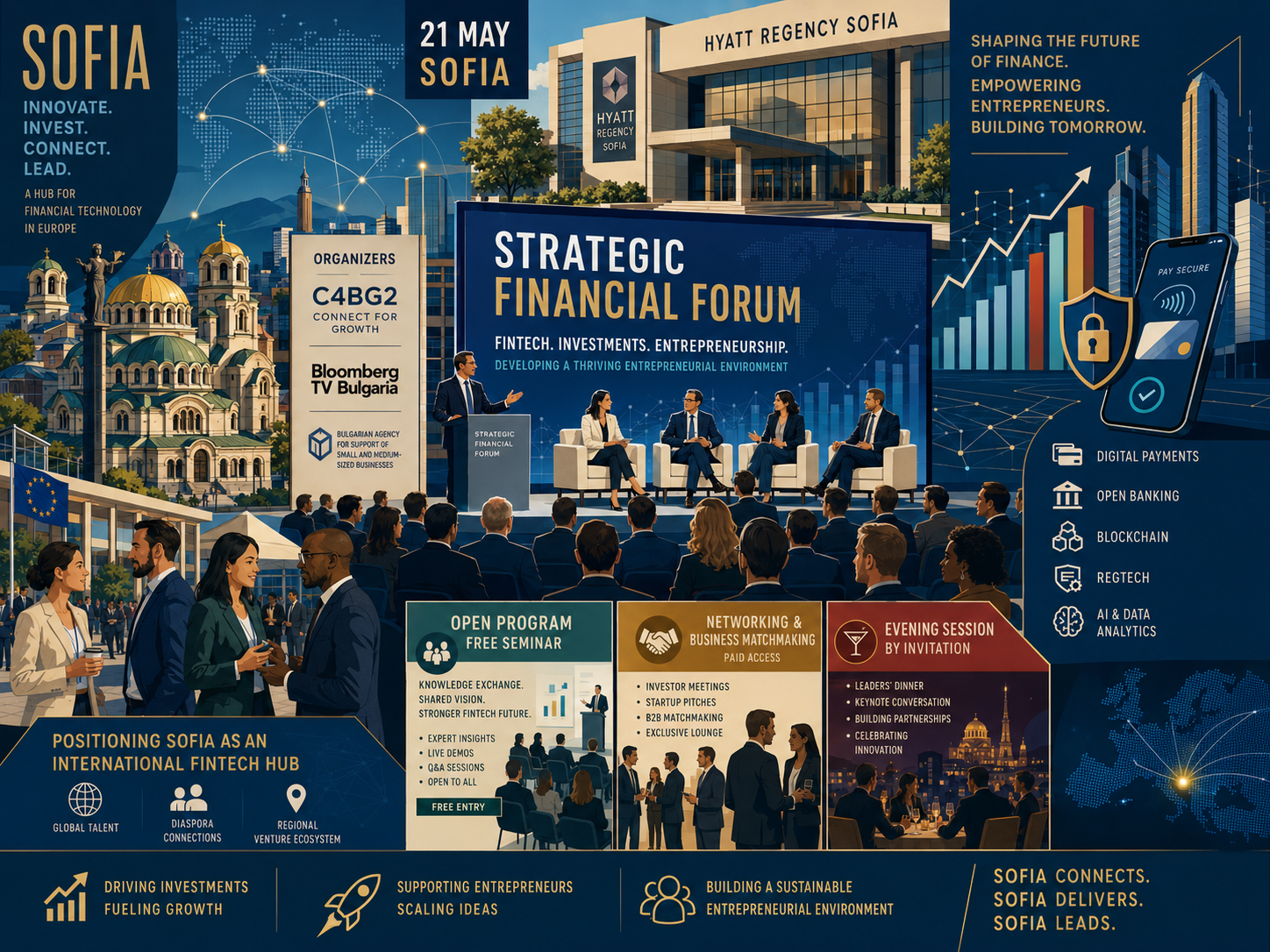 Финансово-технологический форум в Софии