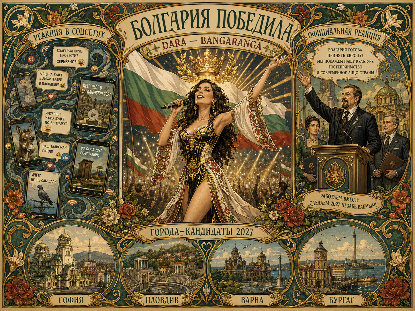 Aftenposten пишет о нападках в социальных сетях после победы Болгарии на Eurovision