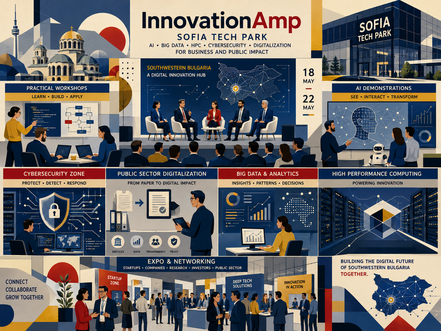 Цифровая неделя InnovationAmp в Софийском технологическом парке