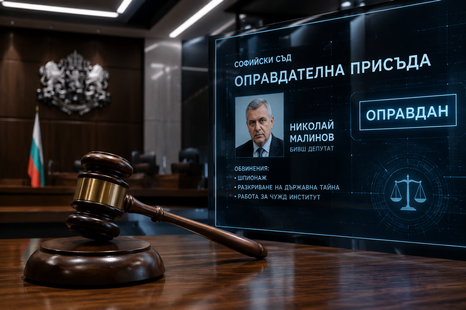 Румынское агентство сообщило об оправдании Николая Малинова по делу о шпионаже