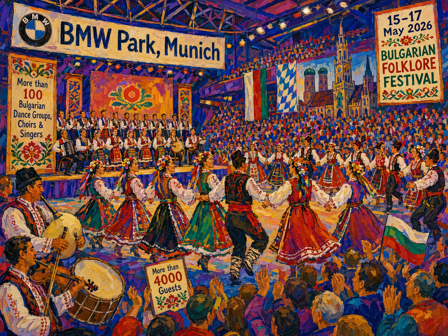 Eventfrog анонсировал фестиваль болгарского фольклора в BMW Park