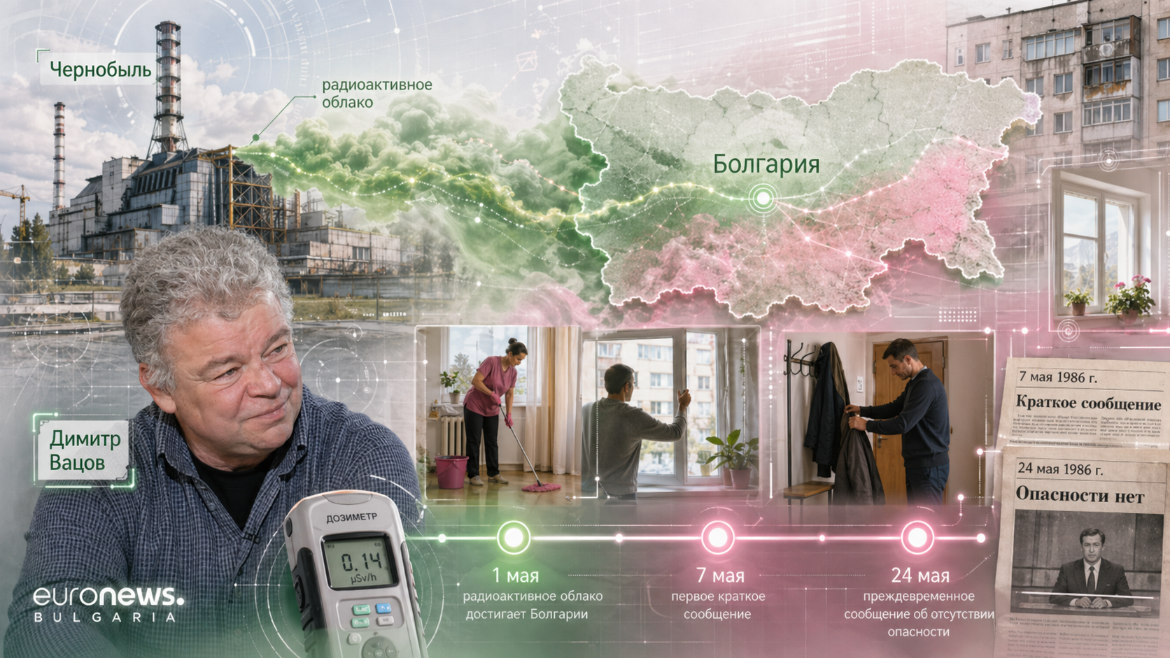 Новое исследование о последствиях Чернобыля для Болгарии обсуждается как научная и историческая тема