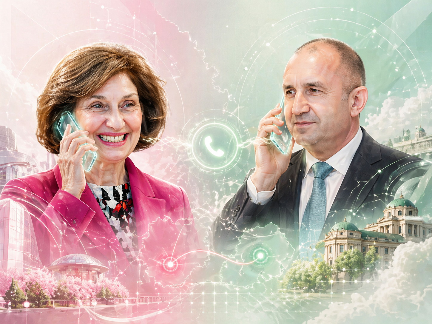 Силяновска-Давкова сообщила о телефонном разговоре с Радевым