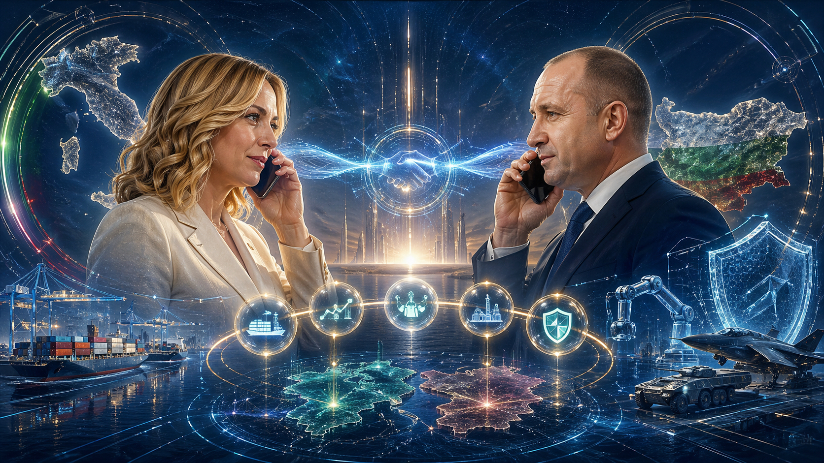 Мелони поздравила Радева и обсудила план сотрудничества