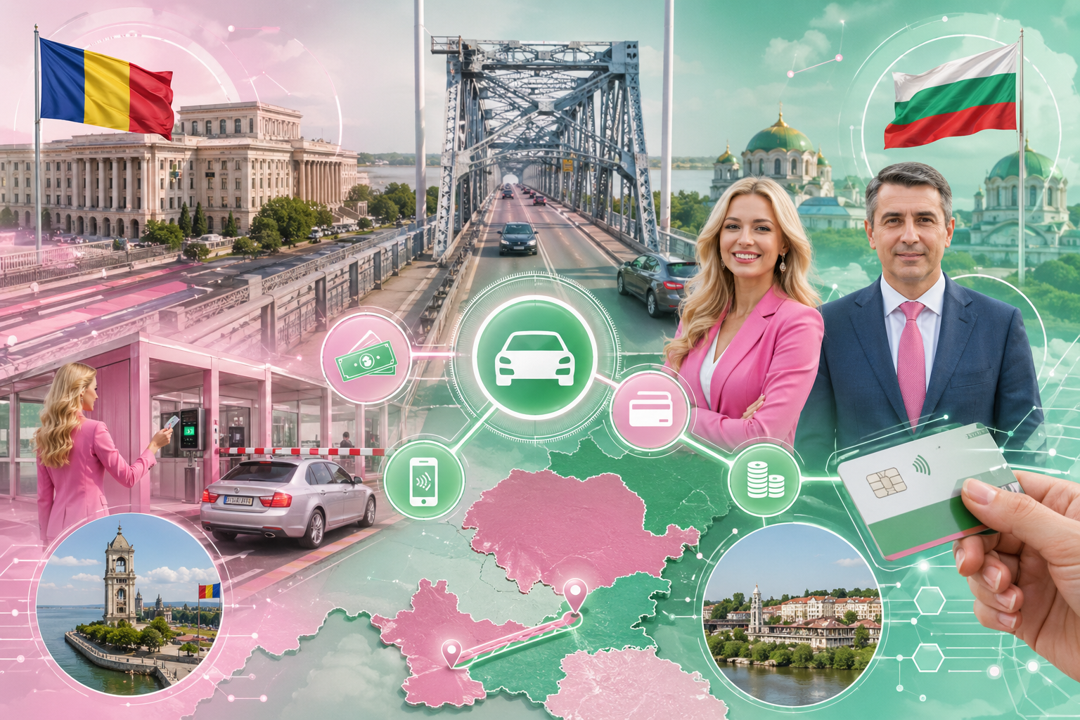 Румынское агентство сообщает о правилах оплаты на мосту Русе — Джурджу