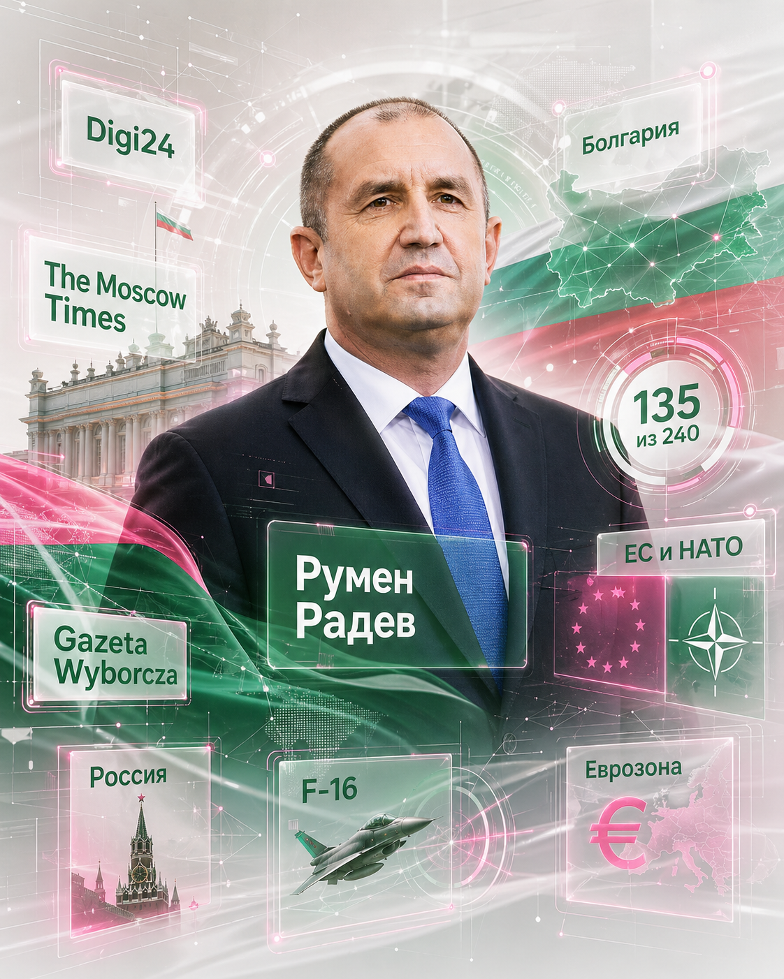 Румен Радев снова стал темой зарубежных публикаций после выборов в Болгарии