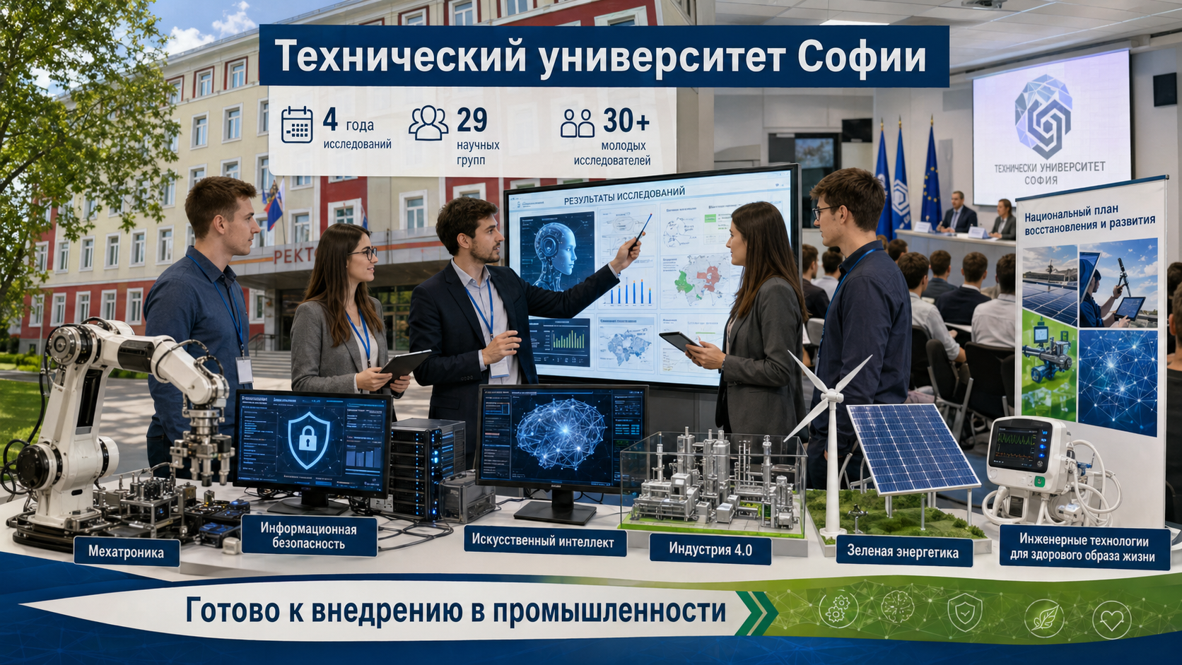 Технический университет Софии представил результаты четырехлетних исследований